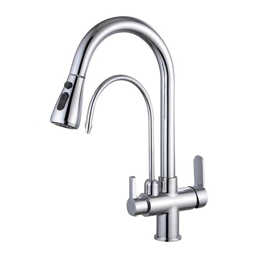 Grifo Purificador de Agua Telescópico con Tubo de Resorte para Cocina - Image 2
