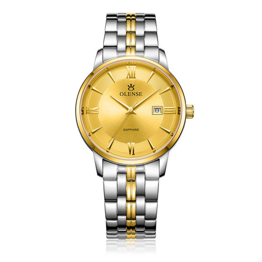 Reloj de Pareja Acero Inoxidable Resistente al Agua - Image 2