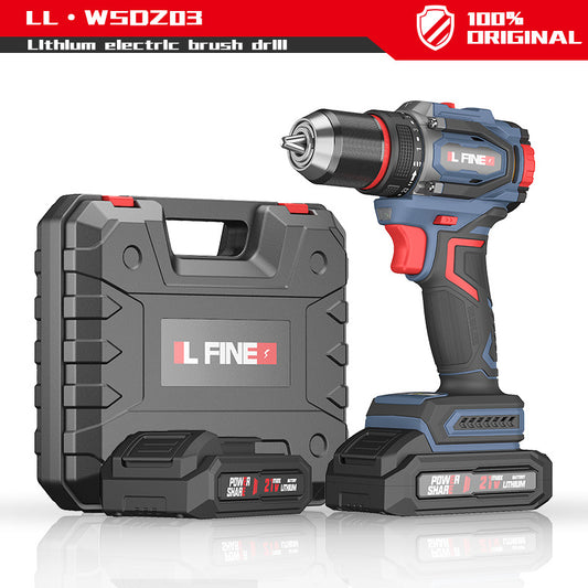 Taladro Atornillador Inalámbrico 21V Brushless con Maletín Completo - Image 2