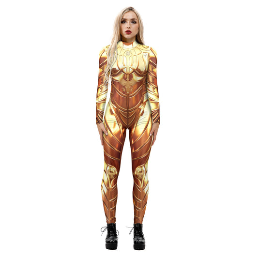 Jumpsuit Estampado Europeo Americano Wansheng - Image 2