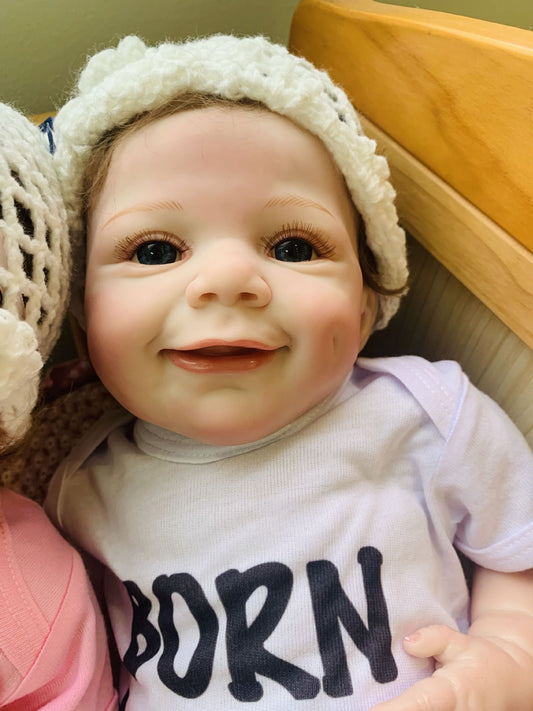 Muñeca Bebé Reborn Gemelas con Detalles Realistas - Image 2