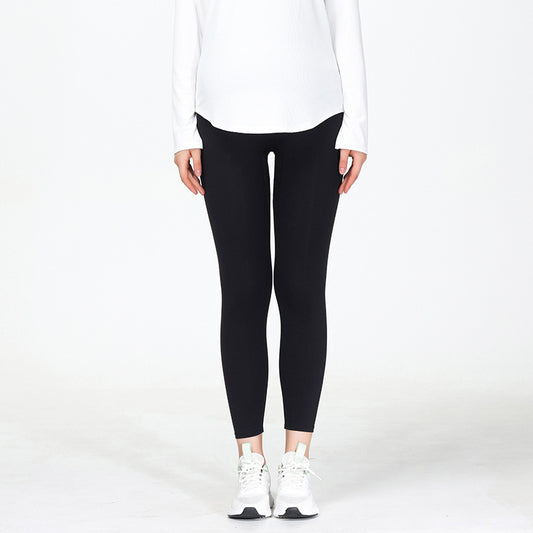 Pantalones de Yoga Premamá con Soporte Alto y Faja Integrada - Image 2