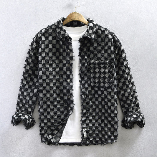 Chaqueta Camisa Casual Design Sense - Elegancia Desenfadada - Image 2