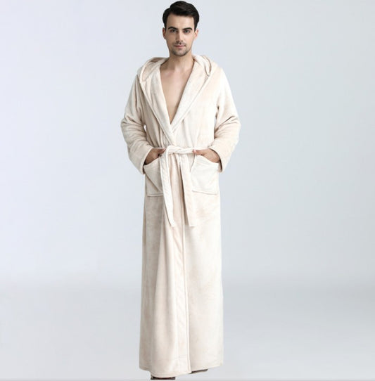 Bata Hooded de Terciopelo Mink para Hombre y Mujer - Image 2