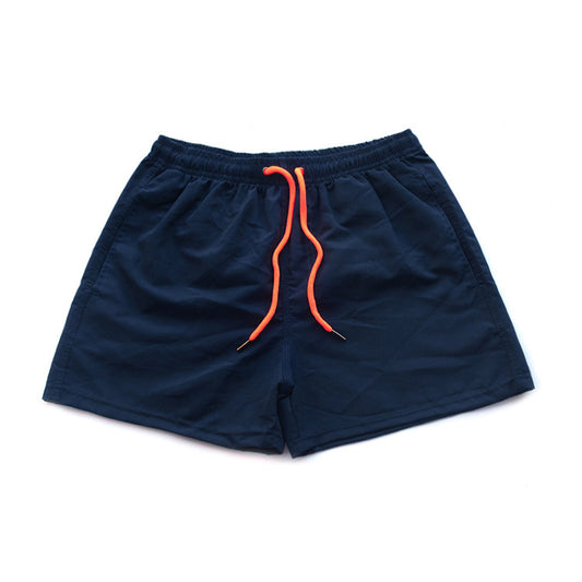 Pantalones Cortos de Playa para Hombre Secado Rápido Color Sólido - Image 2