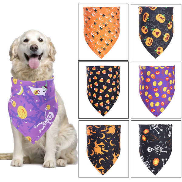 Babero Decorativo Halloween para Mascotas - Gato y Perro