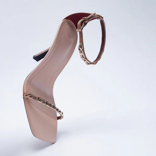 Sandalias de Tacón Alto Elegantes con Hebilla Ajustable - Image 2