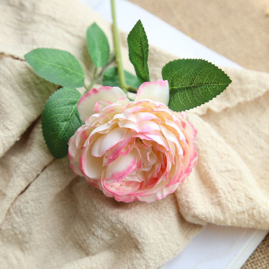 Rosa Artificial Corta para Ramo de Novia - Flor Decorativa Realista - Image 2
