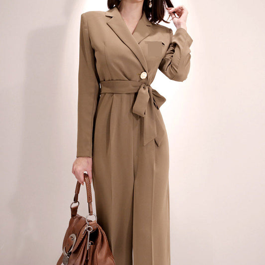 Jumpsuit Elegante de Manga Larga para Mujer - Diseño Ajustado y Sofisticado - Image 2