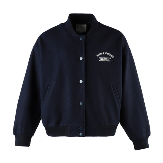 Chaqueta Cropped Oversized con Bordados Vintage - Image 2