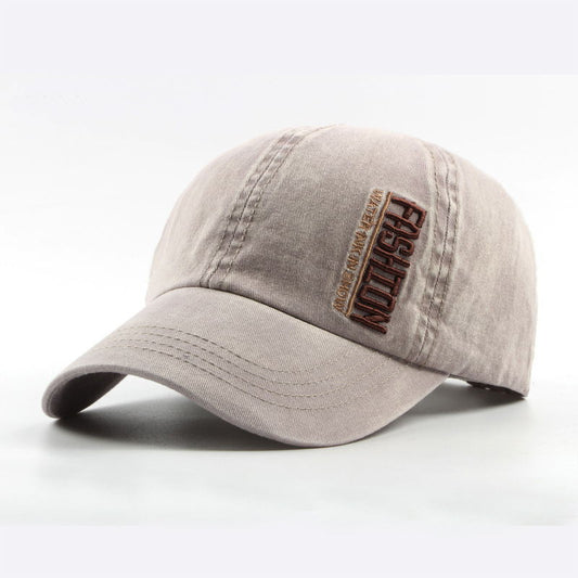 Gorra de Béisbol Deportiva para Montaña con Bordado de Letras - Algodón Premium - Image 2