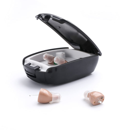 Amplificador Auditivo Recargable Invisible - Dispositivo Digital Compacto para Adultos y Mayores - Image 2
