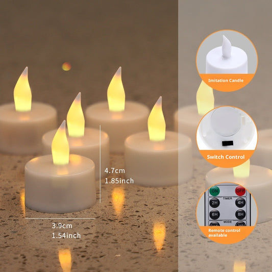 Vela LED Recargable de Larga Duración con Atmósfera Confesional - Image 2