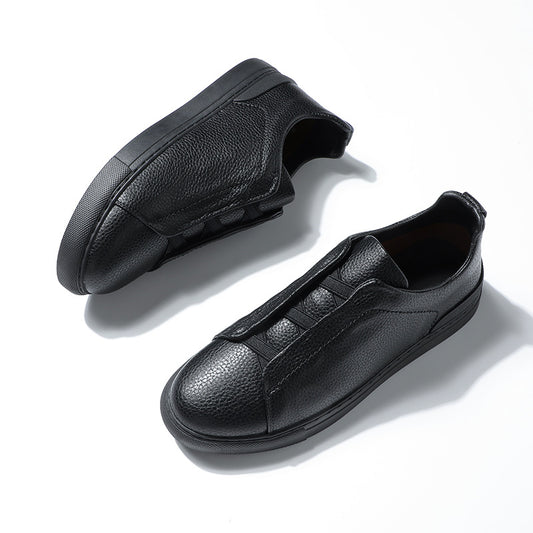 Zapatos de Cuero Casuales para Hombre - Suela Flexible y Cómoda - Image 2