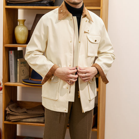 Abrigo Trench Grueso Retro Kaji - Image 2