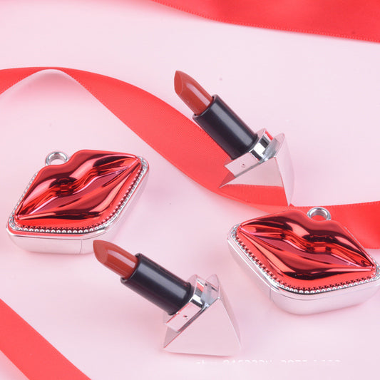 Labial Mate Rojo Terciopelo Larga Duración Resistente al Agua - Maquillaje Coreano Premium - Image 2
