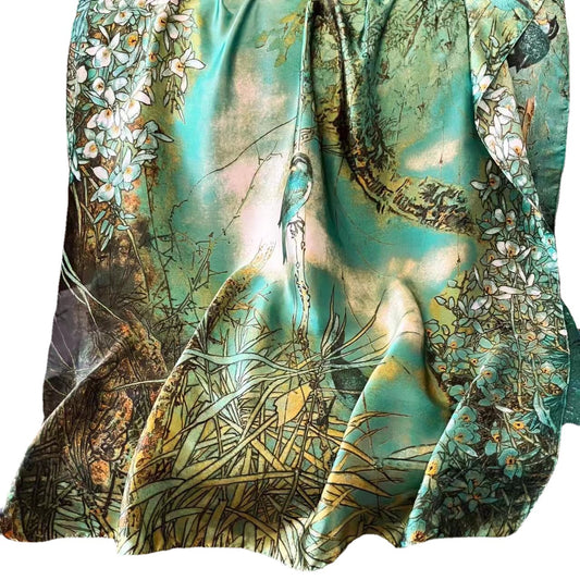 Pañuelo Estampado Protección Solar para Mujer - Image 2
