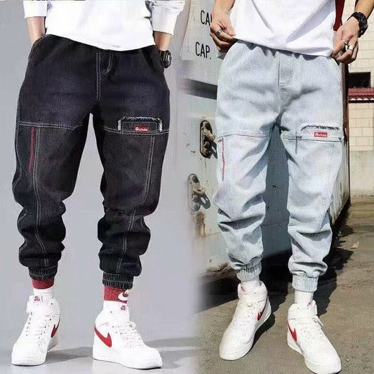 Pantalones Harem Casuales Talla Grande para Hombre - Image 2