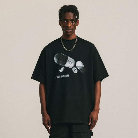 Playera Casual Estampada de Manga Corta para Hombre - Image 2