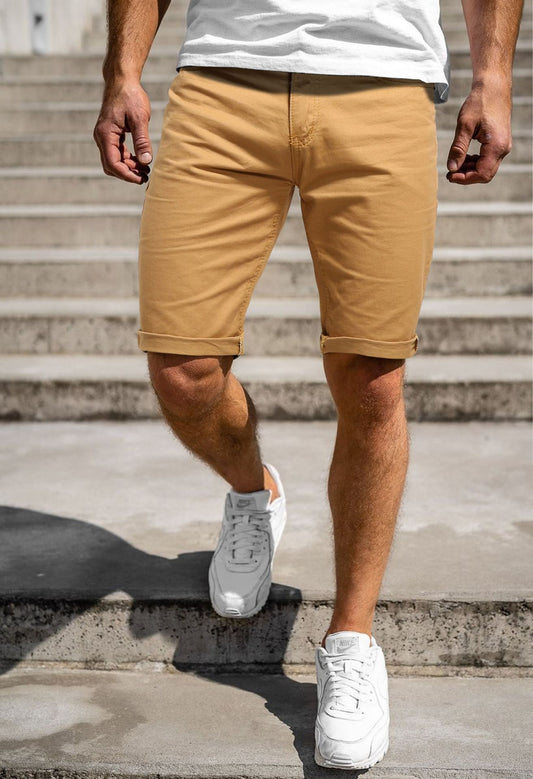 Shorts de Mezclilla Casual Talla Grande Estilo Moderno - Image 2