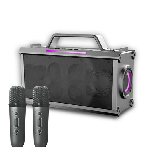 Parlante Bluetooth Portátil con Micrófono para Karaoke y Exterior - Image 2