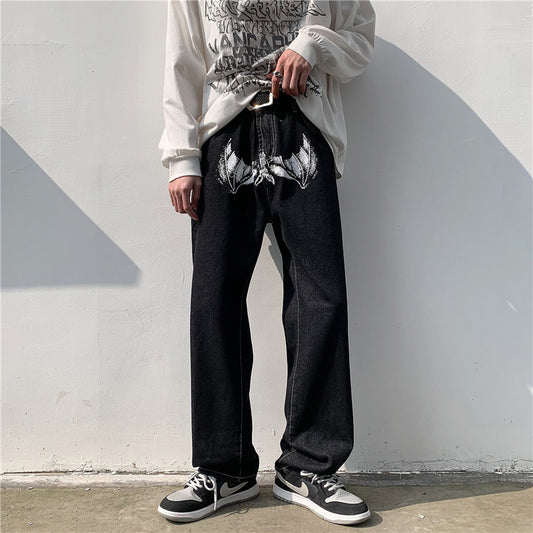 Jeans Casuales Holgados con Estampado para Hombre - Image 2