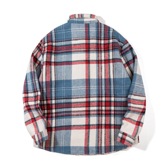 Camisa Suelta Cuello Solapa Tendencia Urbana Otoño - Image 2