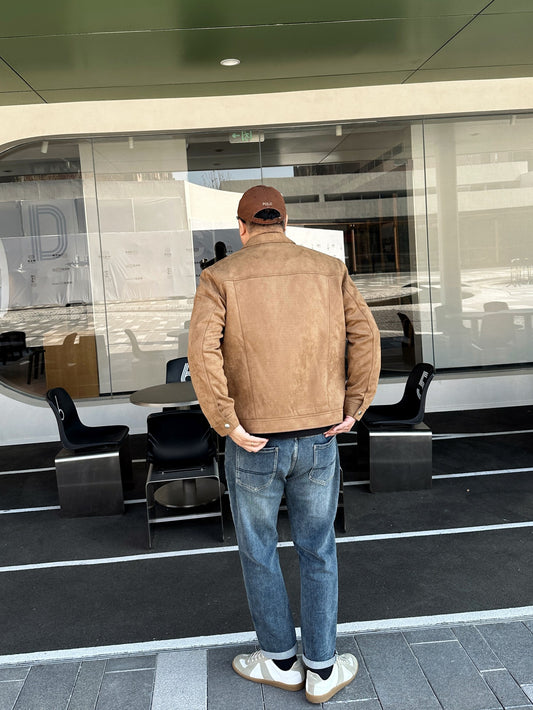 Chaqueta de Algodón Delgada Talla Grande para Hombre - Image 2