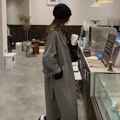 Abrigo de Lana Premium con Forro Desmontable para Mujer - Estilo Largo - Image 2