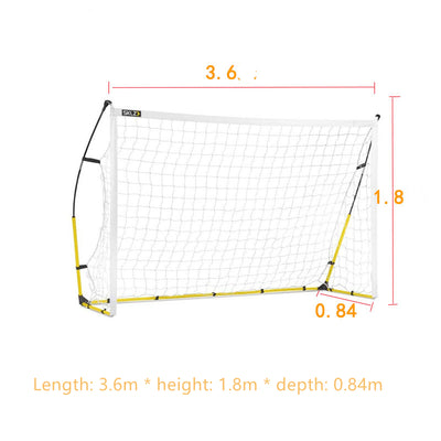 Foldable Kids' Soccer Training Goal - Quick Assembly