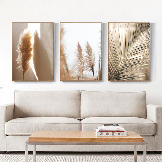 Núcleo Decorativo de Microrociado para Sala Golden Reed Living - Image 2