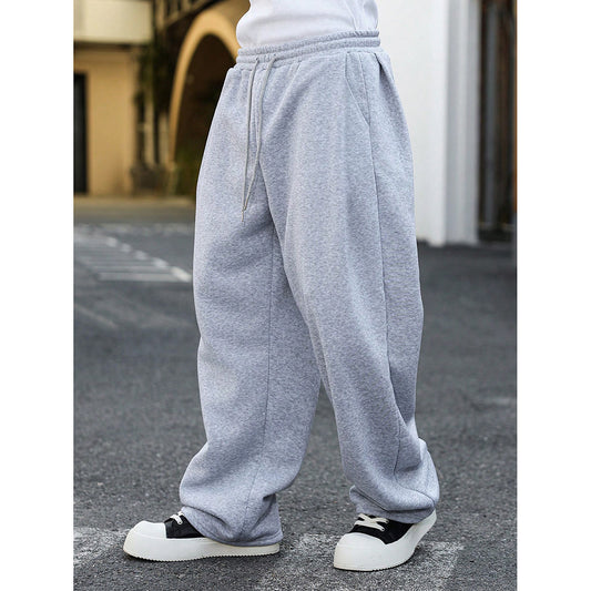 Pantalones Deportivos Rectos Casuales Estilo Estadounidense para Hombre - Image 2