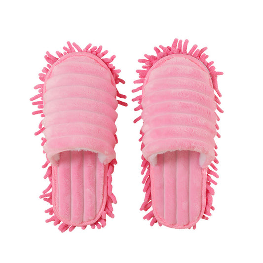 Pantuflas de Limpieza Suave con Rayas Acolchadas - Image 2