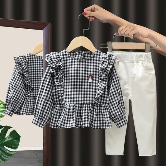 Ropa de Otoño Coreana para Bebé Niña de 1 Año - Estilo Internacional - Image 2