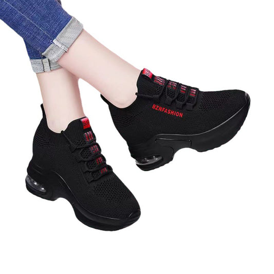 Zapatillas Deportivas con Plantilla Elevadora para Mujer - Malla Transpirable y Cojín de Aire - Image 2