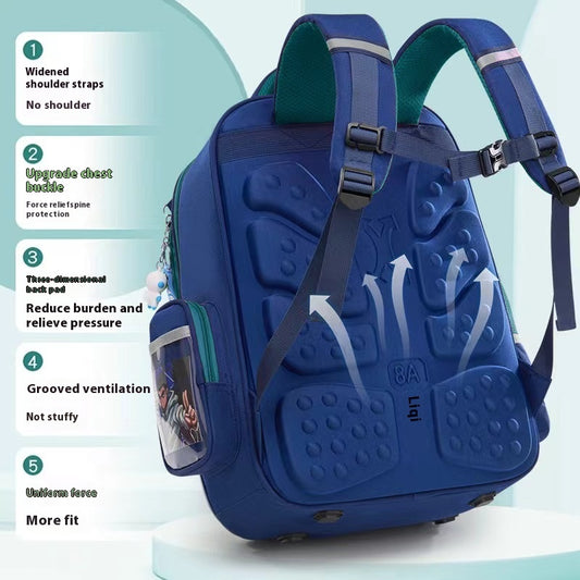 Mochila Escolar Impermeable y Ligera con Diseño Astronauta - Image 2