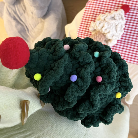 Árbol de Navidad Tejido a Crochet - Decoración Festiva y Accesorio para Eventos - Image 2