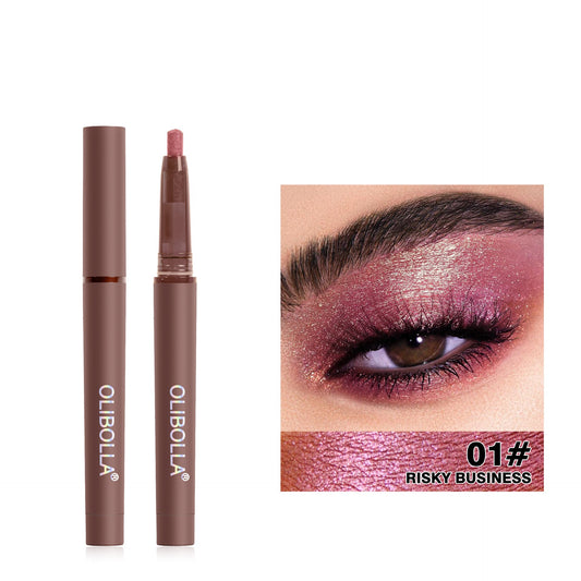 Delineador de Ojos con Perlas de 12 Colores - Image 2