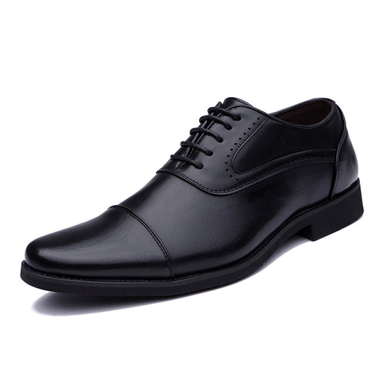 Zapatos Casuales de Cuero para Hombre - Estilo Moderno y Versátil - Image 2