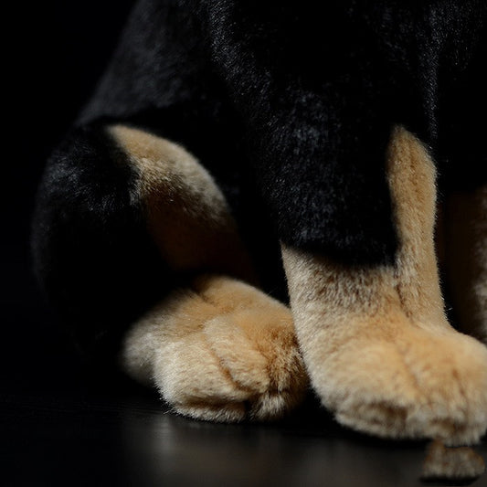 Figura Decorativa Doberman Realista - Juguete Simulado de Perro - Image 2