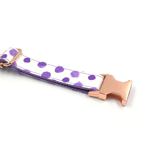 Collar para Mascotas INS Wind Púrpura con Lunares - Image 2