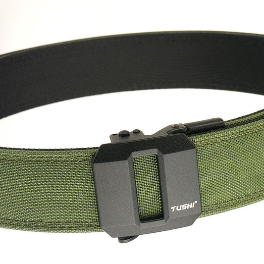 Cinturón Táctico de Entrenamiento con Hebilla Automática de Doble Capa - Image 2