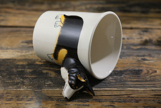 Taza de Cerámica 3D con Diseño de Corgi Adorable - Image 2