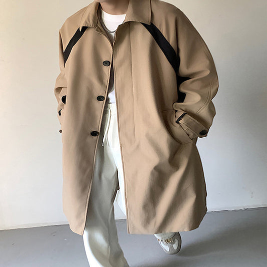 Abrigo Tipo Trench Casual para Hombre - Corte Relajado y Elegante - Image 2