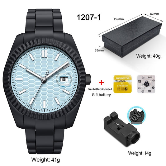 Reloj de Hombre Elegante con Esfera Grande - Diseño Ejecutivo Profesional - Image 2