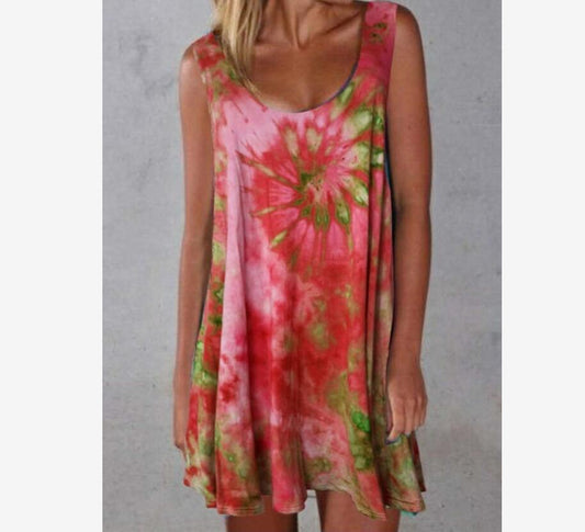 Falda Vestido Tie Dye para Mujer - Image 2