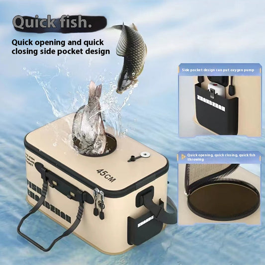 Cubo Plegable Eva para Pesca - Portátil y Resistente - Image 2