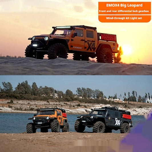 Vehículo Todoterreno de Control Remoto Leopardo 4x4 - Escalador de Rocas Eléctrico - Image 2