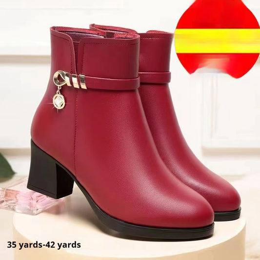 Botas Térmicas de Terciopelo Antideslizantes para Mujer Adulta - Image 2