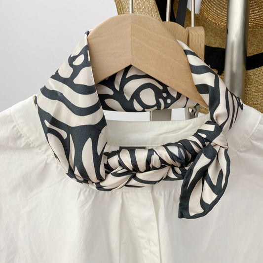 Pañuelo de Seda Twill Mediano Versátil - Image 2